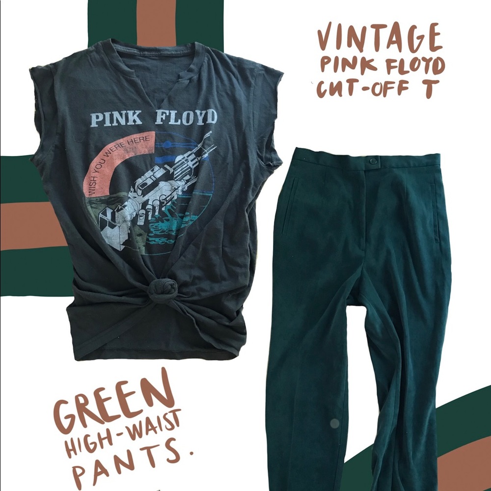 Pink Floyd - Vintage Cutoff Band T